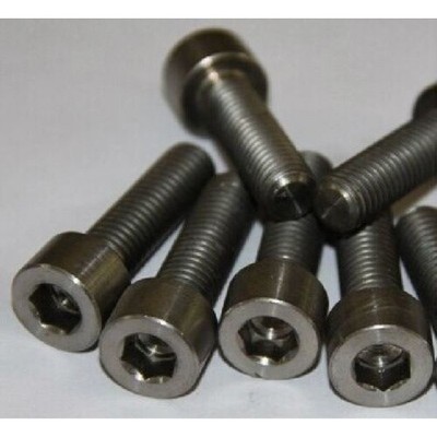 4x M5 x 10 Titanium Ti Screw Bolt   Socket Cap head / Aerospace Grade M1325 QL #