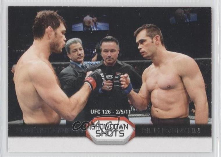 2011 UFC Moment of Truth Showdown Shots Duals Forrest Griffin Rich Franklin 15fy