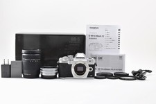  MINT w/Box OLYMPUS OM-D E-M10 Mark IV EZ Double Zoom Kit Digital Camera JAPAN
