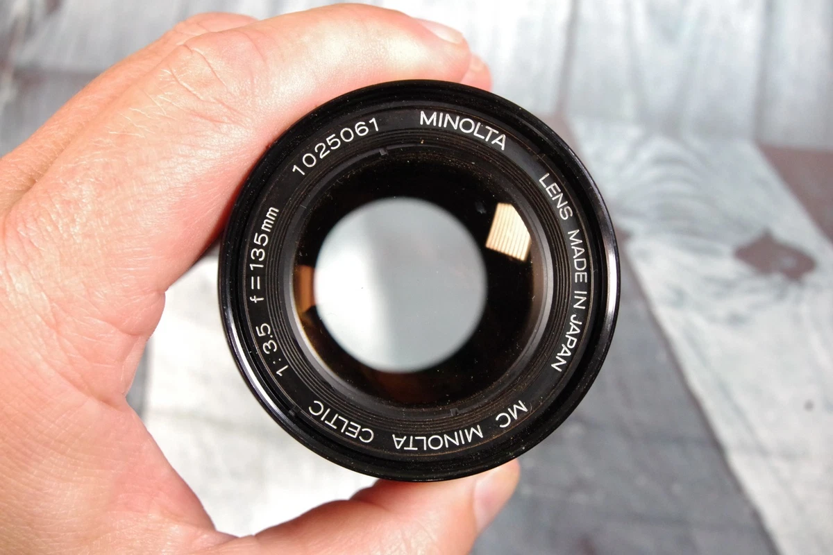 Minolta MD f/3.5 Camera Lenses 135mm Focal for sale - eBay