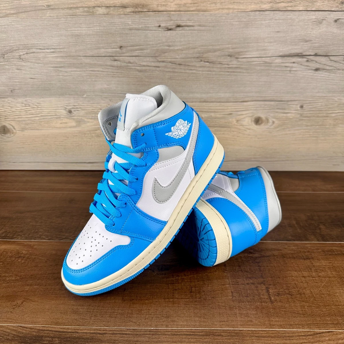 Las mejores ofertas en Jordan 1 Mid Dark Powder Blue W | eBay