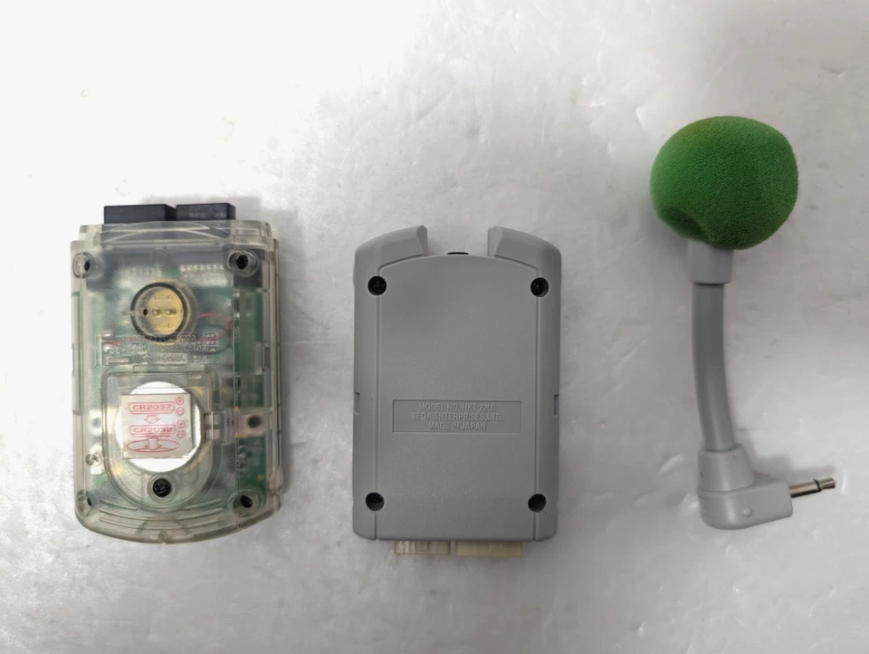 SEAMAN with Mic Device Visual Memory Sega Dreamcast DC japan Box manual - Image 3 of 4