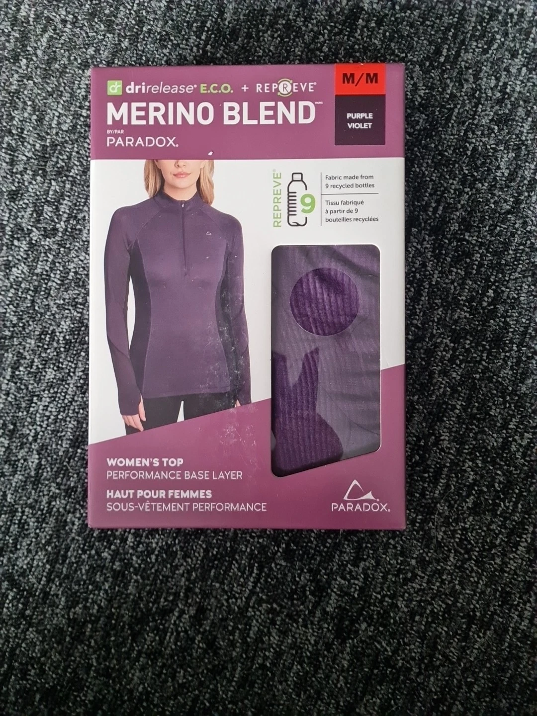 Womens Merino Blend Paradox Base Layer