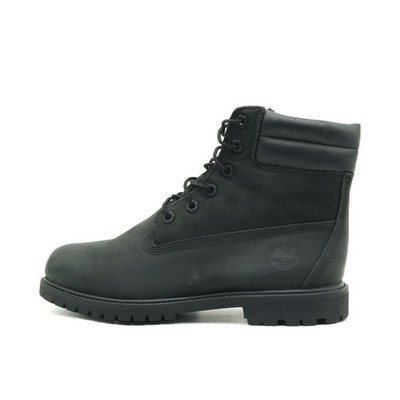 Timberland Damen A15QY Stiefel Schwarz Nubukleder Premium Schnürstiefel EU 38.5
