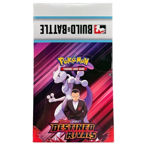 Pokemon TCG SV10 Destined Rivals BUILD AND BATTLE DISPLAY BOX Sealed