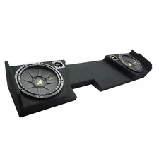 2014-2018 Chevy Silverado Double Cab Kicker CompC CWCS10 Dual 10" Sub Box 2 Ohm