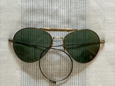 Vintage Wire Rim Aviator Sunglasses