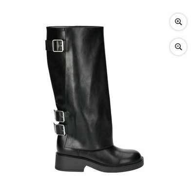 No Boundaries Women's Foldover Buckle Moto Boots Size 10 | eBay