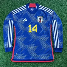 Brand New! Junya Ito Japan 2022 Player Issue Long Sleeve Jersey Shirt Kit - US M