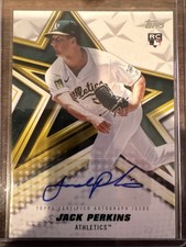 2026 Topps Series 1 - Baseball Stars Autographs Jack Perkins #BSA-JP (AU, RC)