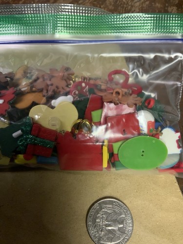 Basteln verschiedene Weihnachtsknöpfe und Verzierungen - Bild 5 von 8