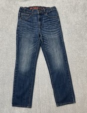 Boy  s Youth Size 16 Straight Urban Pipeline Max flex Blue Jeans
