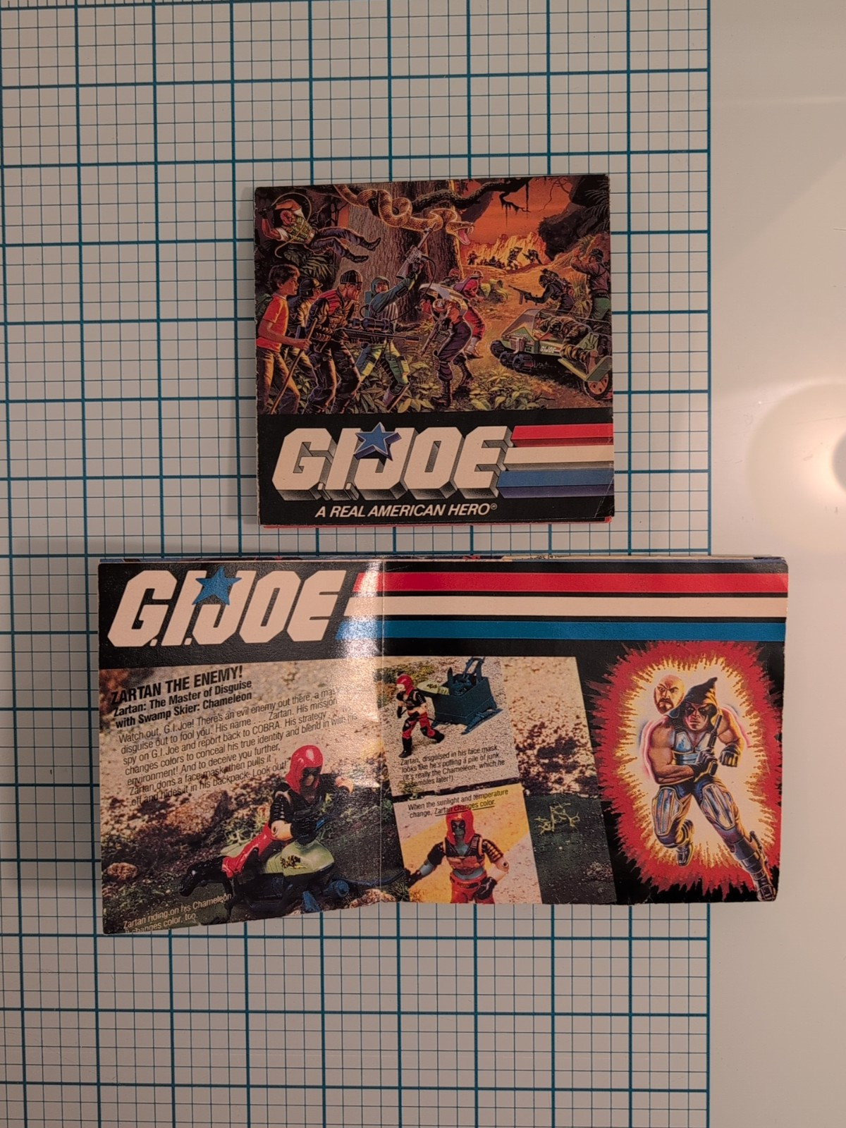 G.I. JOE   A real American hero 1985 catalog booklet/ Brochure/ Insert Lot Of 2