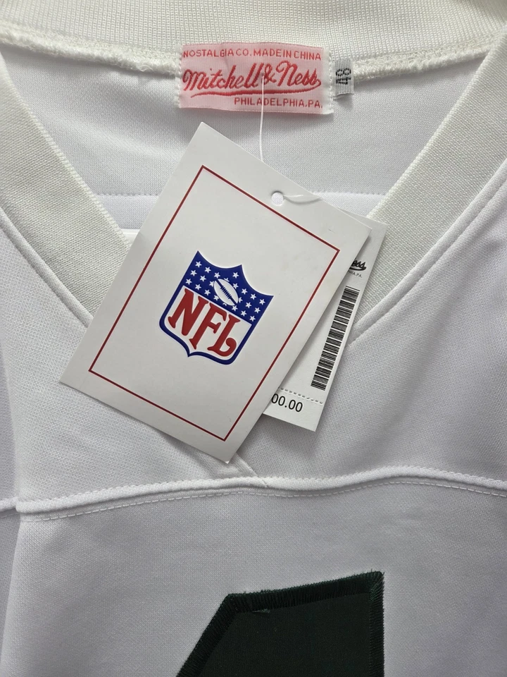 Camiseta Mitchell & Ness Brett Favre Green Bay Packers Talla 48 Nueva con Etiquetas Foto 4 de 4