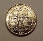 1925 FORT VANCOUVER COMMEMORATIVE HALF DOLLAR, GEM BU,  NICE COIN — photo 2
