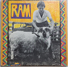 Paul & Linda McCartney ~ Ram (Apple 1971 SMAS-3375) Vinyl