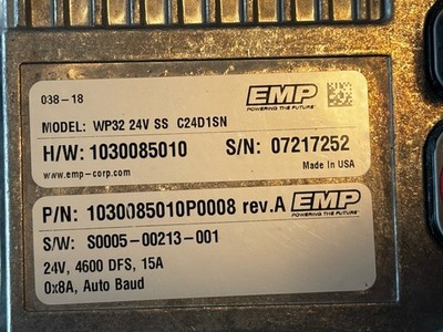 New EMP WP32-24V Smart Flow Coolant Pump 1030085010 P0008