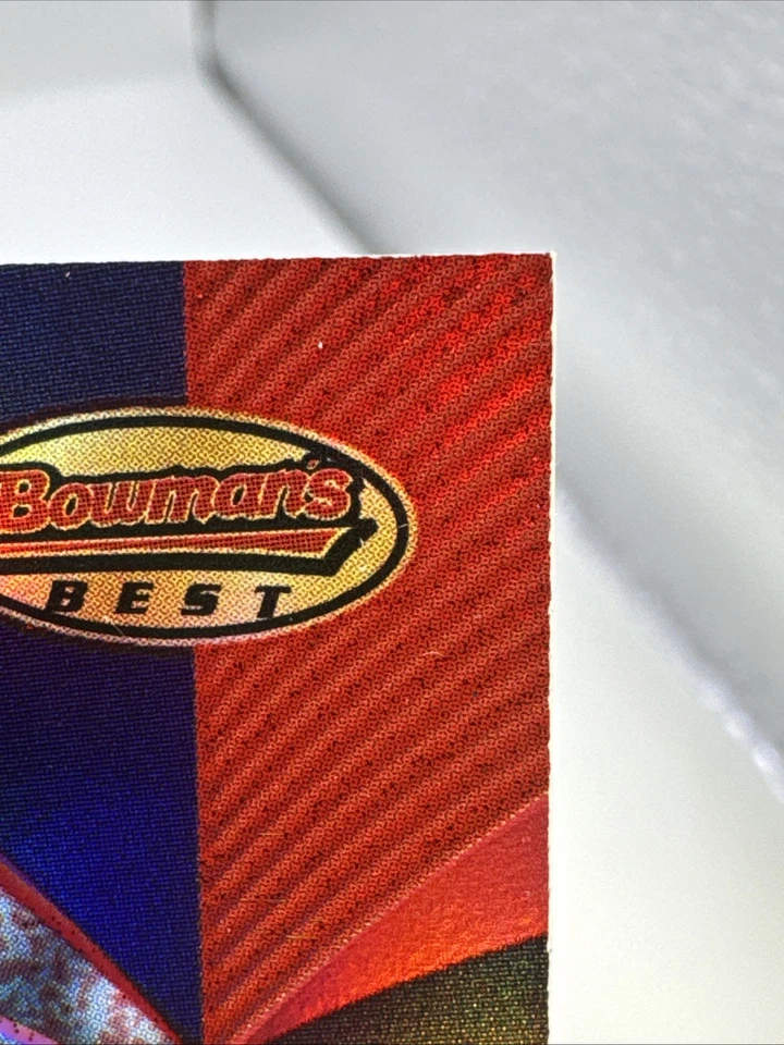 2003 Bowman’s Best Refractor /50 Eddie George  - Image 3 of 4