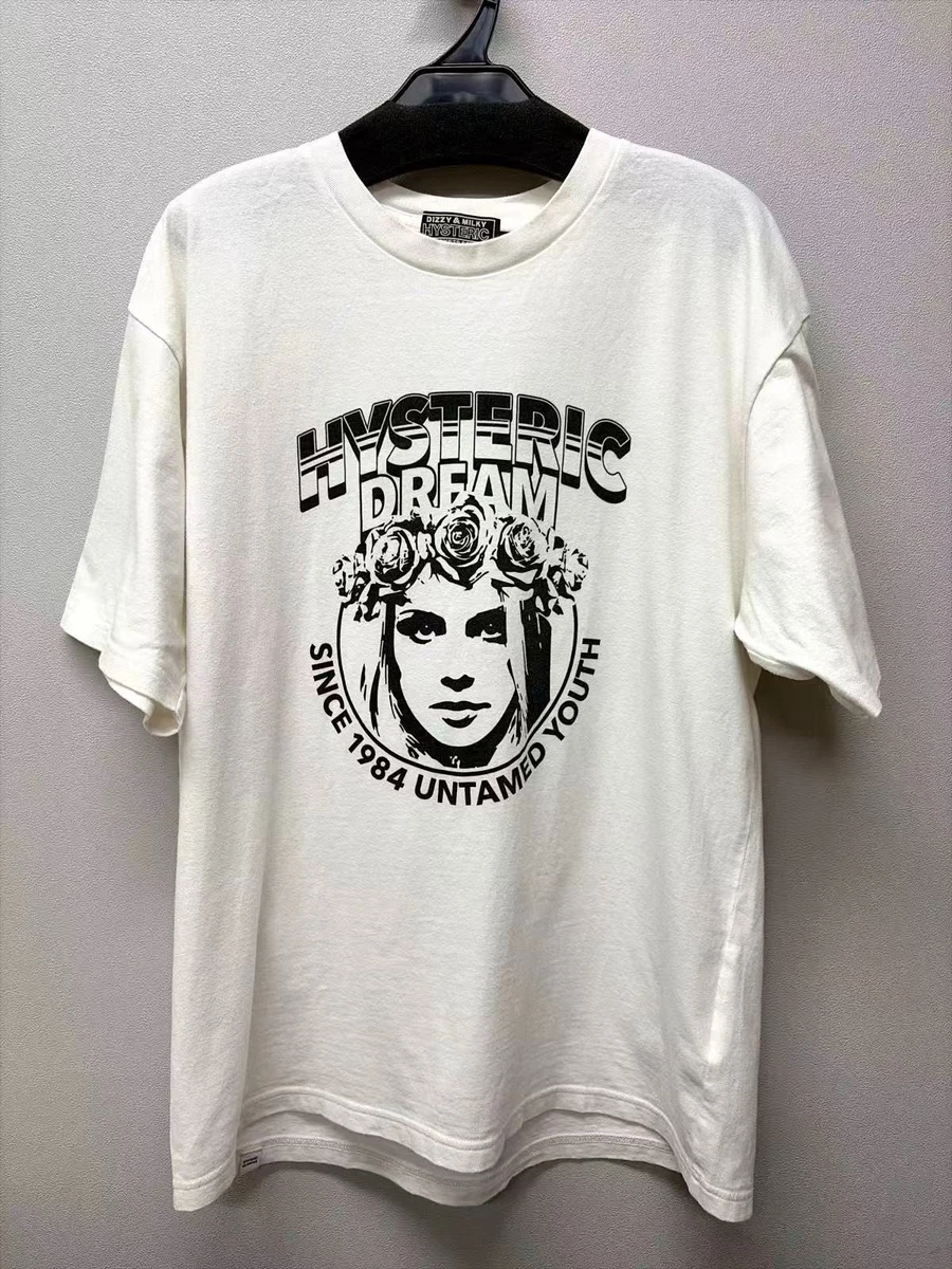 HYSTERICGLAMOURHYSTERIC DREAMIN Tシャツ　M HYSTERICGLAMOURHYSTERIC DREAMIN Tシャツ M White Hysteric Glamour