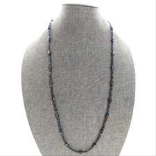 Duochrome AB Coated Oil Slick Magnetic Beaded Necklace or Bracelet