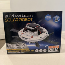 Build & Learn STEM Solar Robot Creation Kit, Build Your Own 6 Robots, Age 8-11