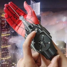 Spider Web Shooter 8ft USB Real Web Slinger and Launcher Toy for Superhero Fans