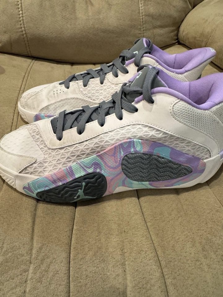 8 Pair Boys Girls Sneaker Lot Jordan Nikes - Image 2 of 4