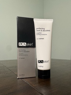 PCA Skin Perfecting Neck Décolleté Cream 3oz Full Size New Sealed In Box