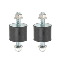M10-40x25mm Rubber Isolator Mounts Vibration Studs Shock Absorber, 2Pcs 75mm