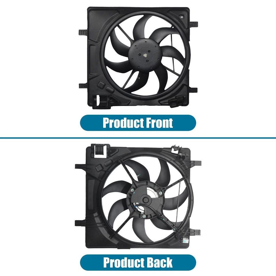 Radiator Cooling Fan Assembly for 2013-2015 Chevrolet Spark - Изображение 4 из 4