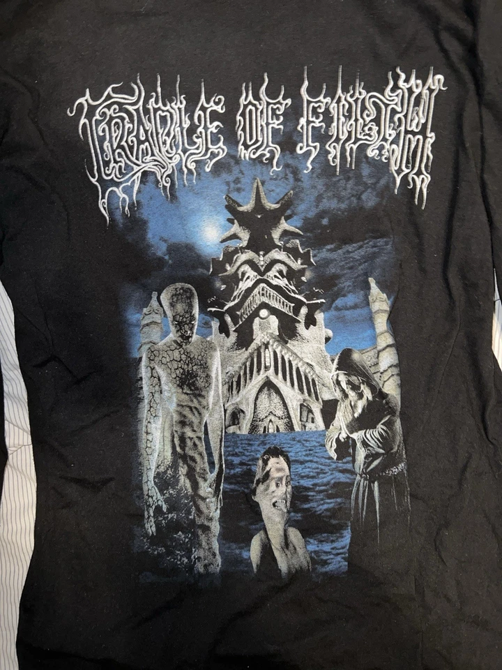 CRADLE OF FILTH Original Shirt Turn Up The Horror. 2000 XL *RARE* - Image 2 of 4