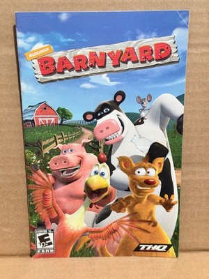 Barnyard Manual Sony PlayStation 2  Game Booklet Only No Game