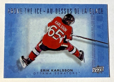 2015-16 Upper Deck Tim Hortons Above the Ice Clear Cut # AI-EK - Erik Karlsson