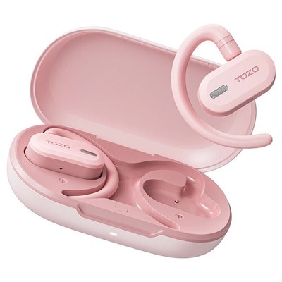 TOZO OpenBuds PINK leichte True Open Ear Wireless Ohrhörer Bluetooth NEU