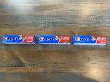 Crest Toothpaste 3 Pack 2.4 oz Cavity Protection Fluoride Regular Paste NEW 1.46 per gallon