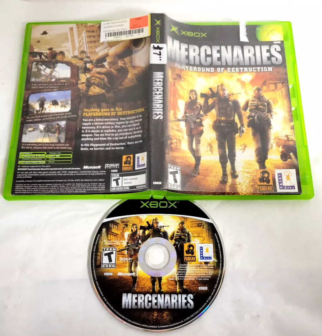 Mercenaries Playground of Destruction Midia Digital Xbox 360 - Wsgames -  Jogos em Midias Digitas