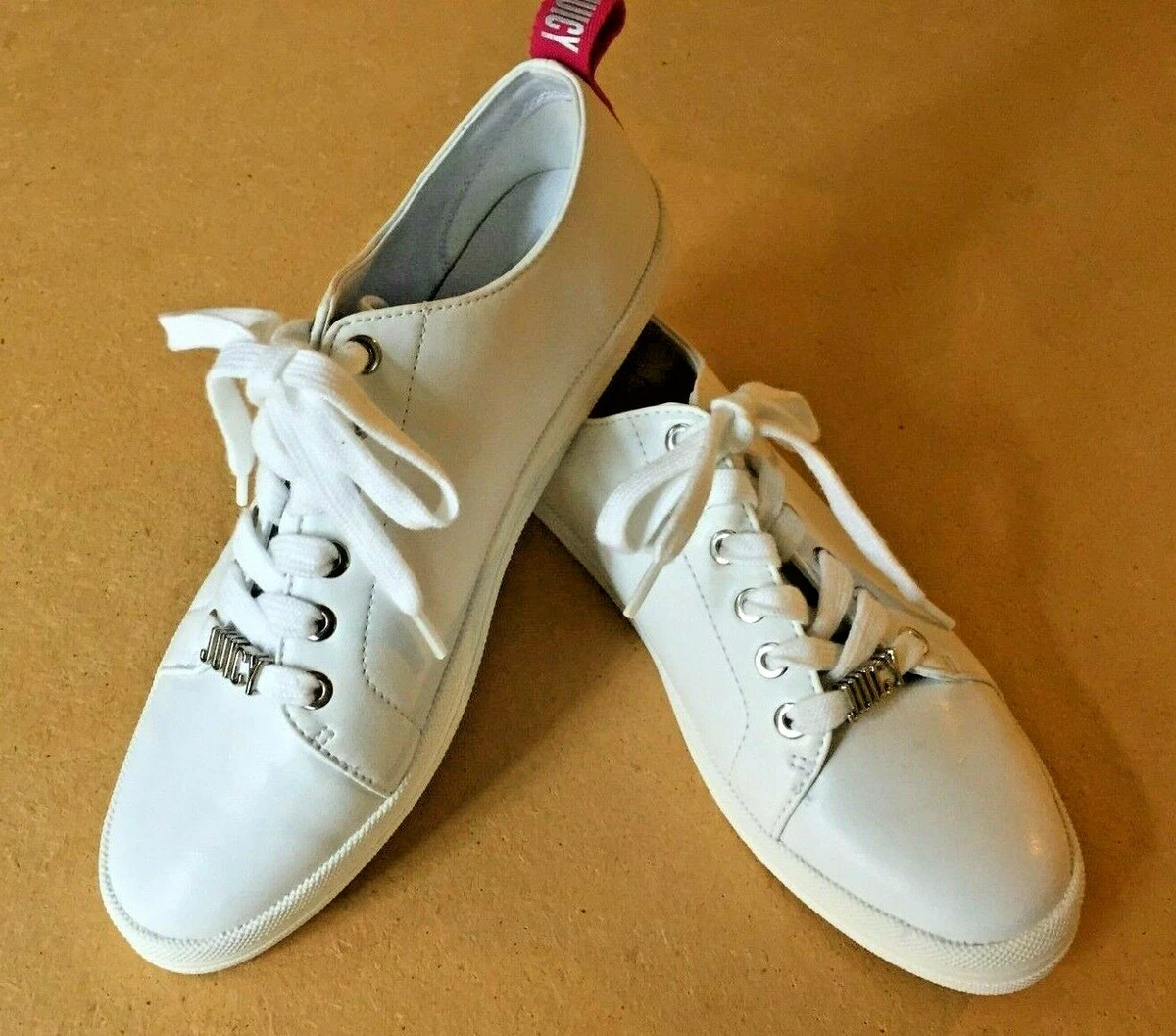 Women s New White JUICY by Juicy Couture Sneakers Size US 8 5