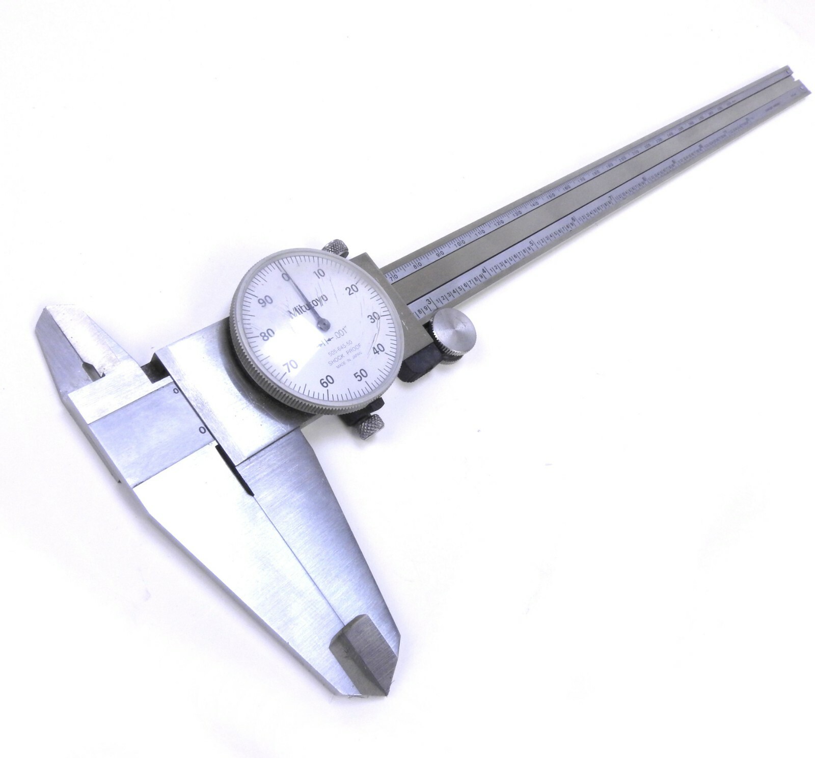 Mitutoyo 505-645-50 Shock Proof Dial Caliper