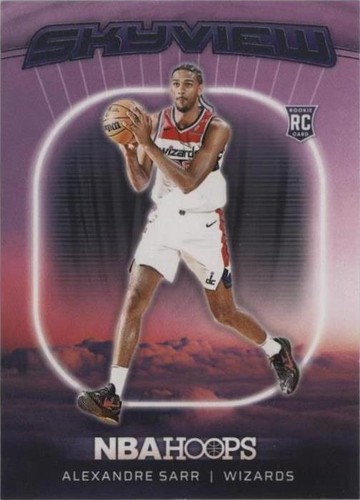 2024-25 Panini NBA Hoops Alexandre Sarr Dreamcatchers RC Case Hit 