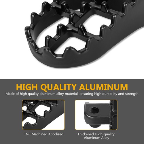 Almohadilla de pedal de aluminio para Honda Yamaha Pit Dirt Bike - Imagen 2 de 11