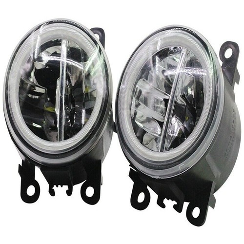LED Fog Light Angel Eye Ring DRL Daytime Running Lamp Fit For Suzuki GrandVitara - Picture 6 of 10