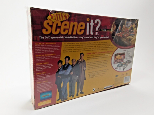Seinfeld Scene It? Trivia Game - DVD Board Game In Box Fun! - New Sealed - Picture 2 of 3