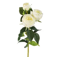 Enova Floral 28" Artificial Silk Rose Flower Stem for Home Wedding Decor