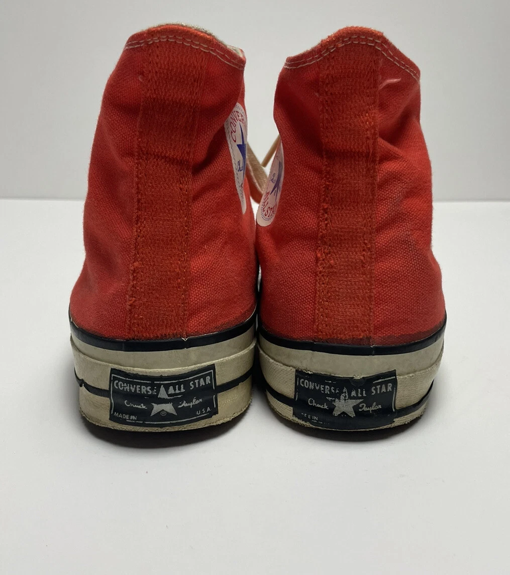 Converse made top in usa 70s