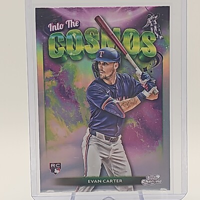2024 Topps Cosmic Chrome - Into the Cosmos #ITC-23 Evan Carter (RC)