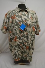 NEW Columbia Silver Ridge Utility Lite Novelty Button Up Shirt Men's LT -S / S