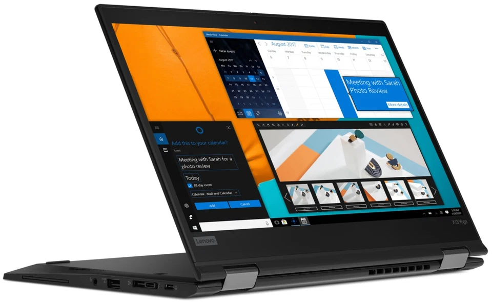 Touchscreen Lenovo Yoga Core i5 10th Gen 8GB RAM 1TB Win 11 HDMI USB-C 360Rotate - Image 3 of 4