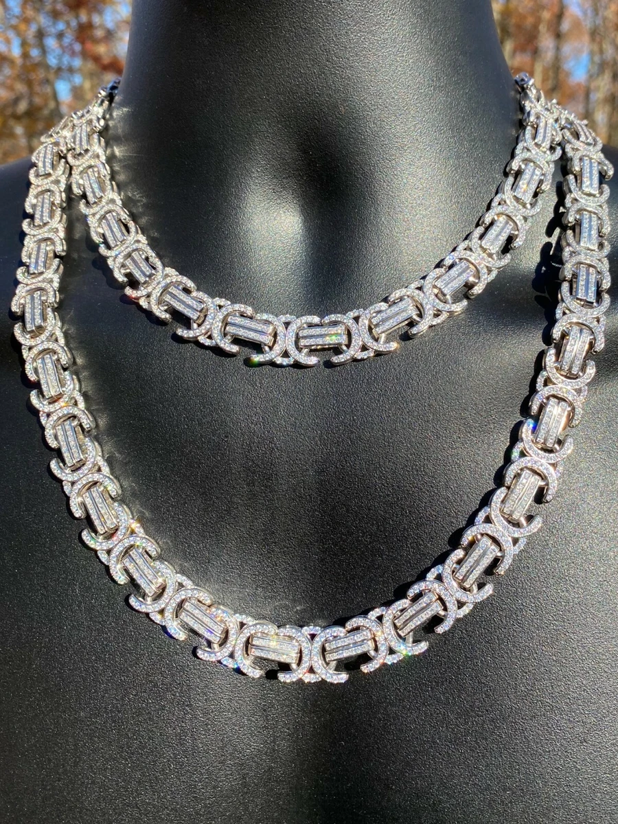 Sterling silver shop mens choker