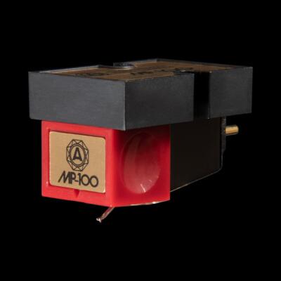 Nagaoka MP-110 Tonabnehmer MP-Cartridge Aluminiumlegierung Nadel Rot