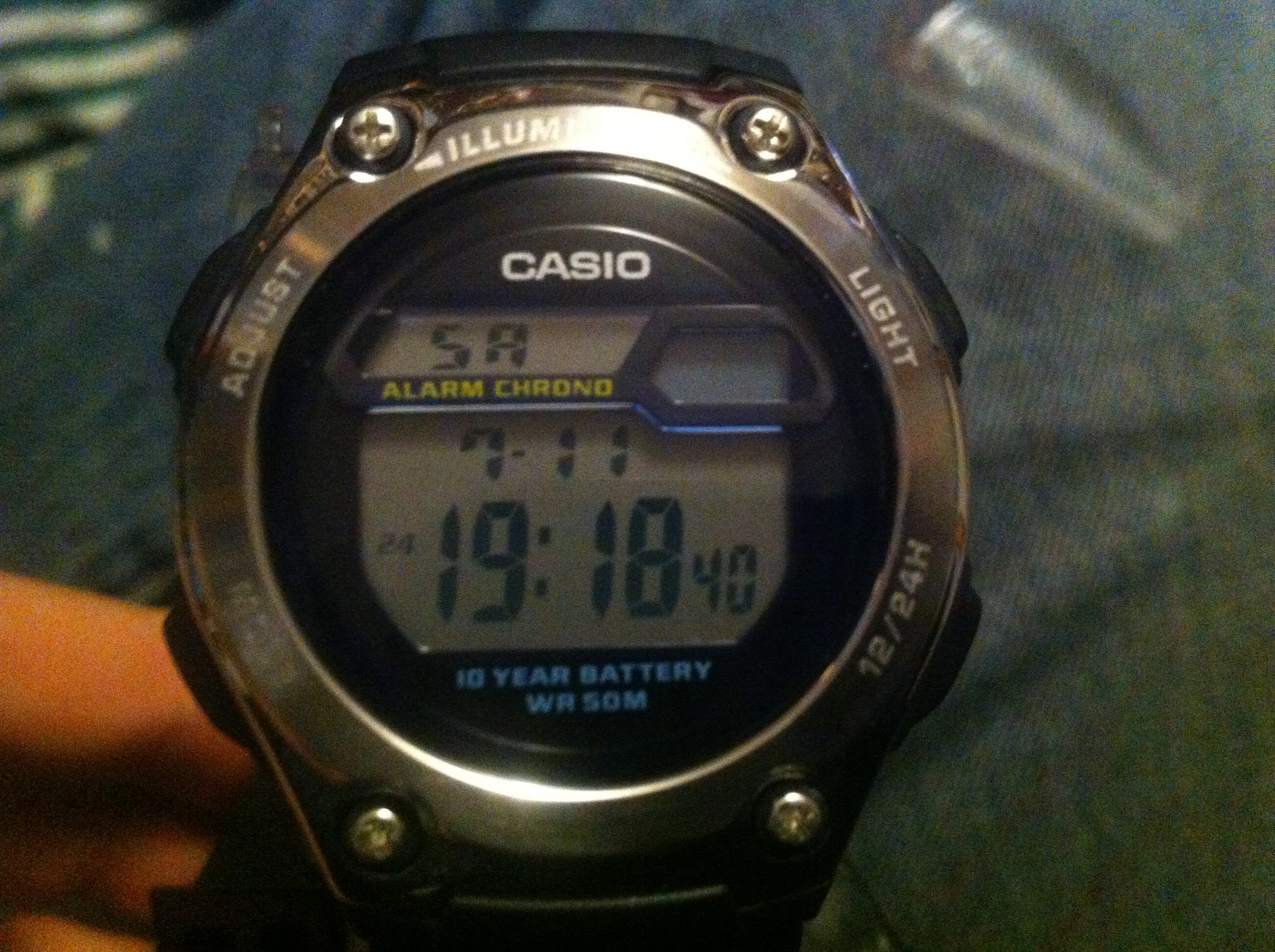 casio 3091 w211